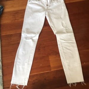 White jeans